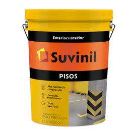 Tinta Acrilica Piso Fosco 20L Cinza Escuro Suvinil