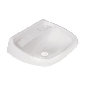 Lavatório Plástico Grande Branco Metasul