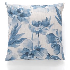 Almofada Caioba Sem Zíper 45x45cm Floral Linen Hedrons