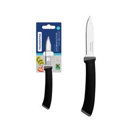 Faca para Legumes Felice Serrilhada 3" Preto Tramontina