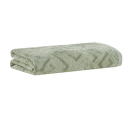 Toalha Rosto Geo 48x80cm Verde Buddemeyer