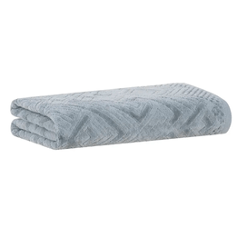 Toalha Rosto Geo 48x80cm Cinza Buddemeyer