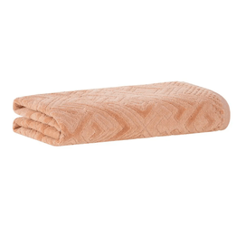 Toalha Rosto Geo 48x80cm Laranja Buddemeyer