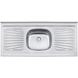 Pia Cozinha New Raggi 40 1.20mx53cm Inox sem Válvula Tramontina