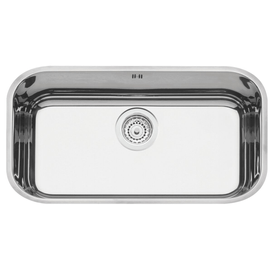 Cuba Cozinha Embutir N°2 Basic 56x34x14,5cm Inox sem Válvula Tramontina