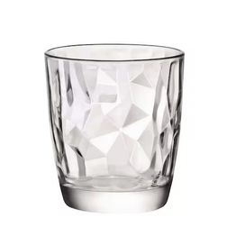 Jogo com 6 Copos Baixos Diamond 390ml Transparente Dayhome