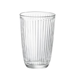 Jogo com 6 Copos Altos Line 396ml Transparente Dayhome
