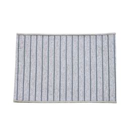 Tapete Jacquard Urban Filetto 45x120cm Bege Duna Bella Janela