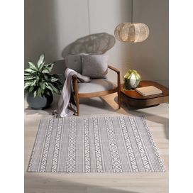Tapete Jacquard Nature Eco Mali 100x130cm Bege Duna Bella Janela