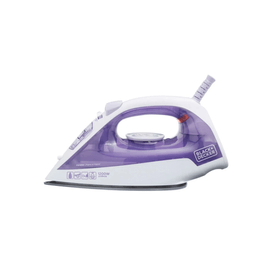 Ferro á Vapor com Base Antiaderente 127V Roxo Black&Decker