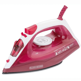 Ferro á Vapor com Vapor Extra 127V Rosa Black&Decker
