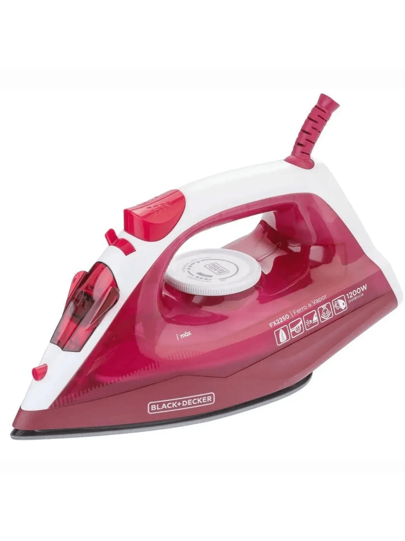 2380058 - FERRO A VAPOR C VAPOR EXTRA127V rosa amoedo