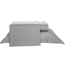 Jogo de Cama Stripe Premium Cinza Becadecor