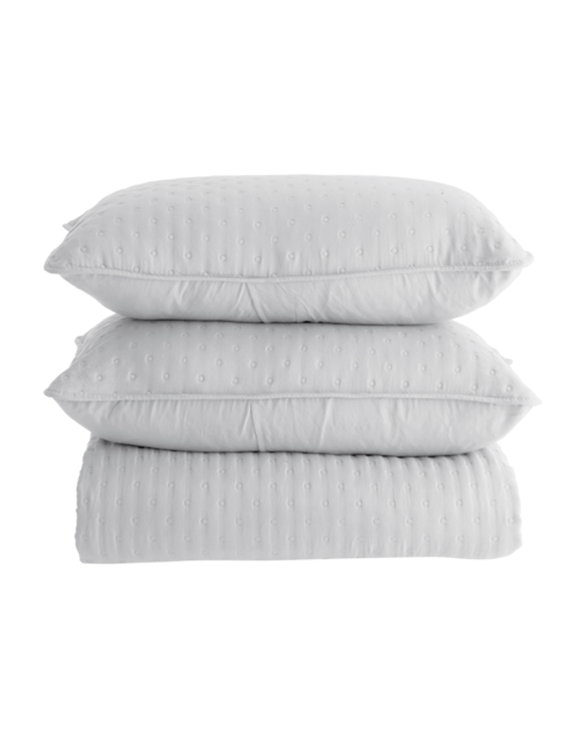 2377788 - KIT COLCHA CHAMONIX CASAL branco amoedo