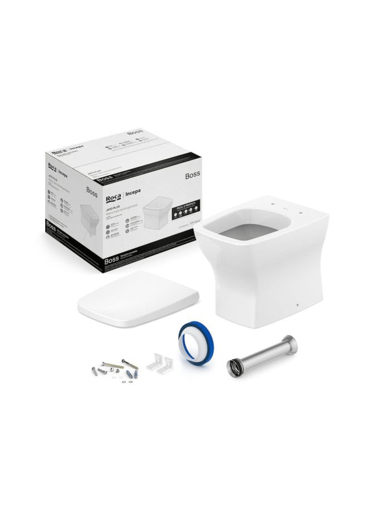 2381591 - KIT COMPLETO BACIA CONVENCIONAL BOSS BRANCA amoedo