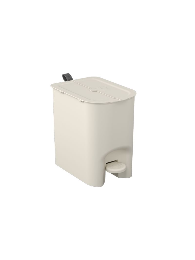 3259252-LIXEIRA BORBOLETA COM PEDAL 6L - AMOEDO -2-