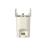 3259252-LIXEIRA BORBOLETA COM PEDAL 6L - AMOEDO -1-