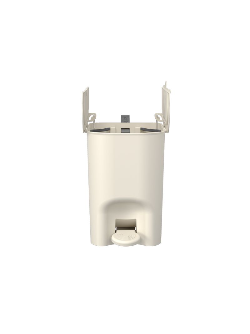 3259252-LIXEIRA BORBOLETA COM PEDAL 6L - AMOEDO -1-