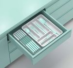3258736-ORGANIZADOR TALHERES PERFECT-AMOEDO