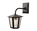 2384531 Arandela Colonial Aco Fosfatizado LB1 Preto Ideal Iluminacao - Amoedo -2-
