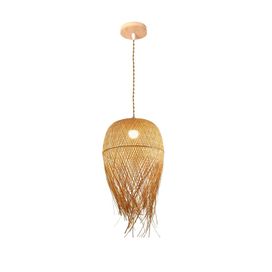 Pendente em Fibra Natural Taiti 1xE27 Bege GMH