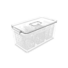 Organizador com 3 Cestos Dry 6 Litros Coza