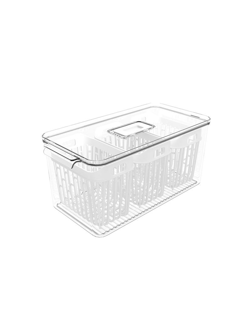 2383975-ORGANIZADOR GRANDE COM 3 CESTOS DRY 6L-AMOEDO