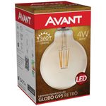 Lampada-Led-Globo-Retro-E27-G95-2200K-4W-Avant