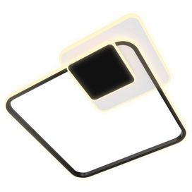 Pendente Blocchi 32W 3000K Preto/Branco Luminatti