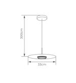 2350998-Pendente-Led-Piatto-9W-3000K-Branco-e-Dourado-Luminatti---Amoedo