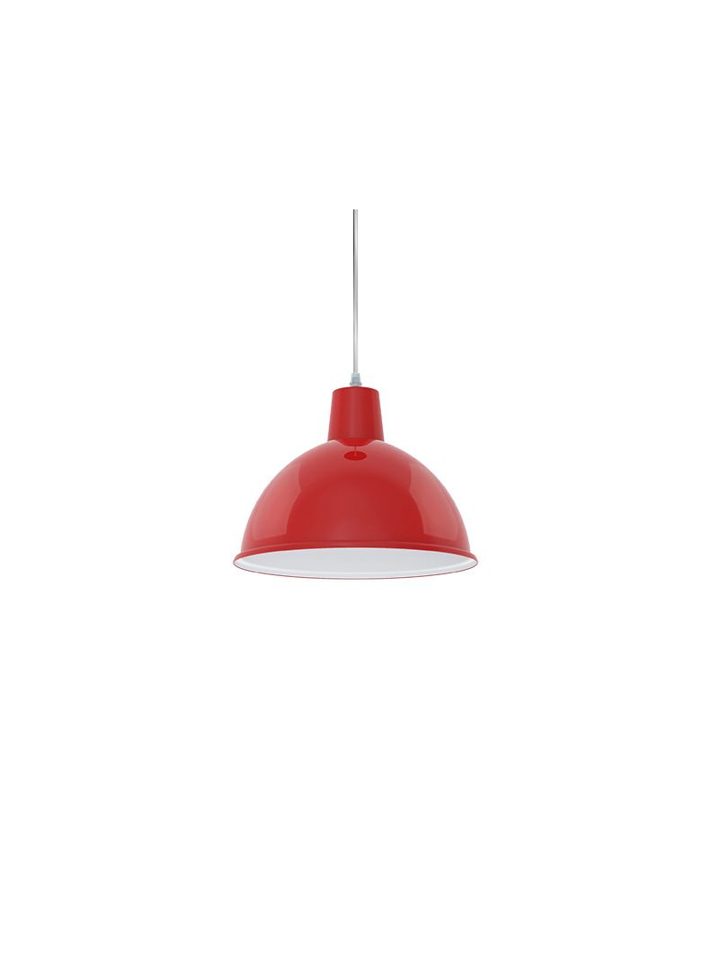 1468146-Pendente-Design-TD820-1xE27-Vermelho-Taschibra---Amoedo