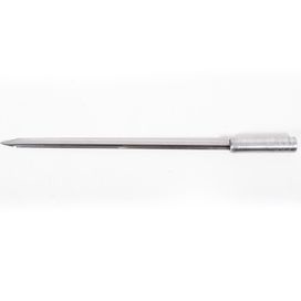 Espeto Lança com Cabo em Metal 65 cm em Aço Inox Cromado N3 Queiroz