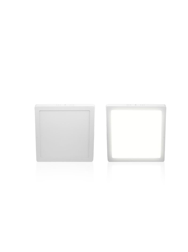 1761421 Painel Led de Sobrepor Quadrado 12W 3000K Taschibra - Amoedo