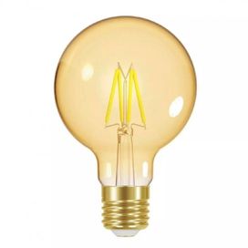 Lâmpada Led Filamento Vintage Globo G80 4W 2200K Taschibra