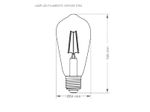 1787443-Lampada-Filamento-Led-Vintage-Dimerizavel-4W-ST64-Ambar-Taschibra---Amoedo
