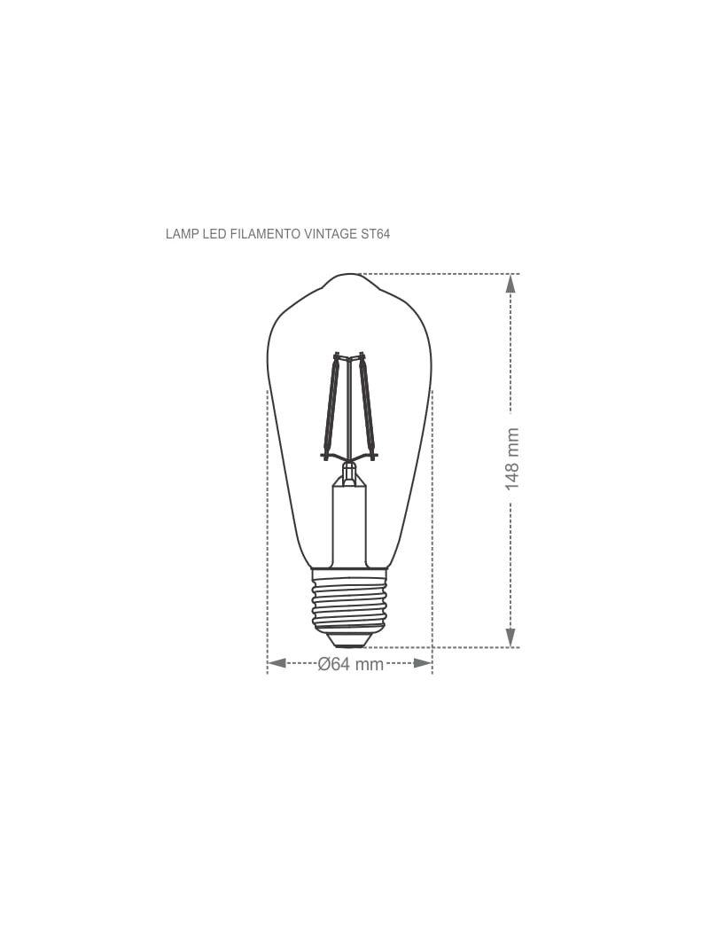 1787443-Lampada-Filamento-Led-Vintage-Dimerizavel-4W-ST64-Ambar-Taschibra---Amoedo
