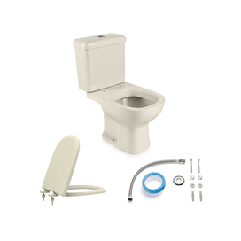 Kit Bacia Acoplada Etna Palha Icasa