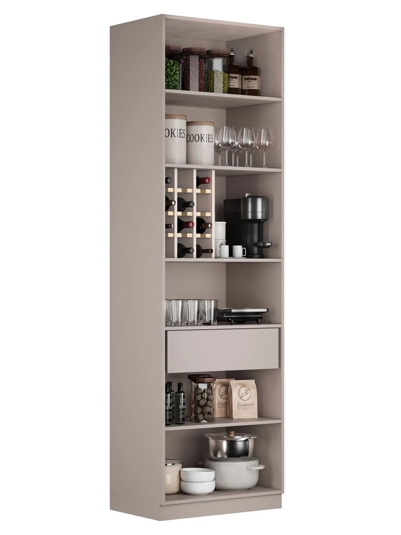 2371546 Cristaleira 70 com 4 Portas Essence Fendi Itatiaia - Amoedo -2-