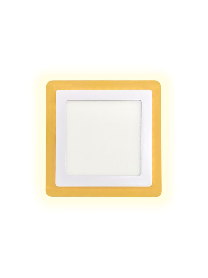 1910550 Painel Led Embutir Quadrado Dual Color 6W+3W Taschibra - Amoedo -2-