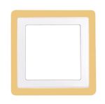 1910591-PAINEL-LED-EMB-QUAD-DUAL-COLOR-18W-6W-BRANCO-Amoedo