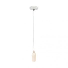 Pendente Dot Metal Longo Vintage 1xE27 Branco Taschibra