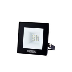 Refletor Led TR Slim 10W 3000K Preto Taschibra