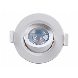 Spot De Led Alltop MR16 Embutir Redondo 5W 6500K 38° Taschibra