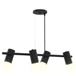 Pendente-Foccus-4xE27-Preto-Fosco-Taschibra