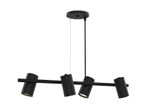 2176645-Pendente-Foccus-4xE27-Preto-Fosco-Taschibra---Amoedo--2-