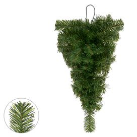 Pendente Natal com 70 Tips 60cm Verde Flor Arte