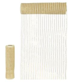 Tela Decorativa 25cmx5m Branco Flor Arte