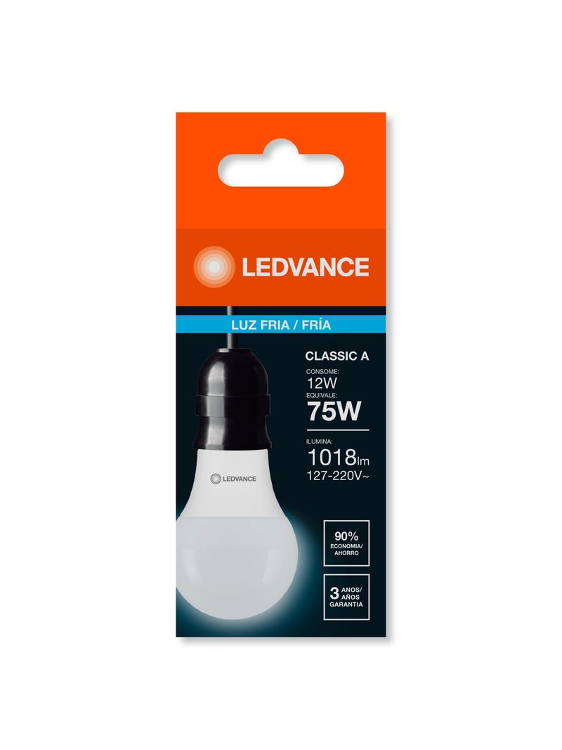 2218594-Lampada-Led-CLA75-12W-6500K-Ledvance---Amoedo--1-