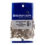 1005998 Bucha Nylon 05mm com 100 Pecas Bemfixa - Amoedo -2-