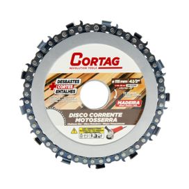 Disco para Madeira com Corrente 115mm Cortag